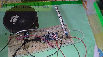 Amazing Light Effects With VU Meter Using RGB LED