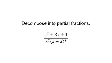 Partial Fractions | Group 2, Part 2 | Lesson 5