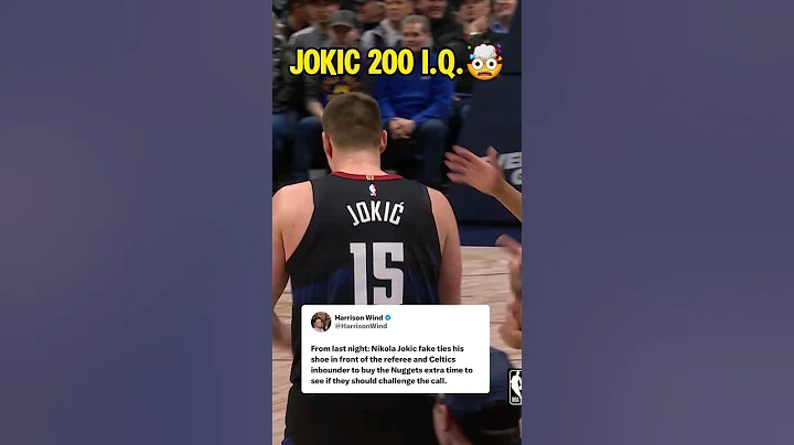 Jokic with more BIG BRAIN TACTICS!🤯 - DayDayNews