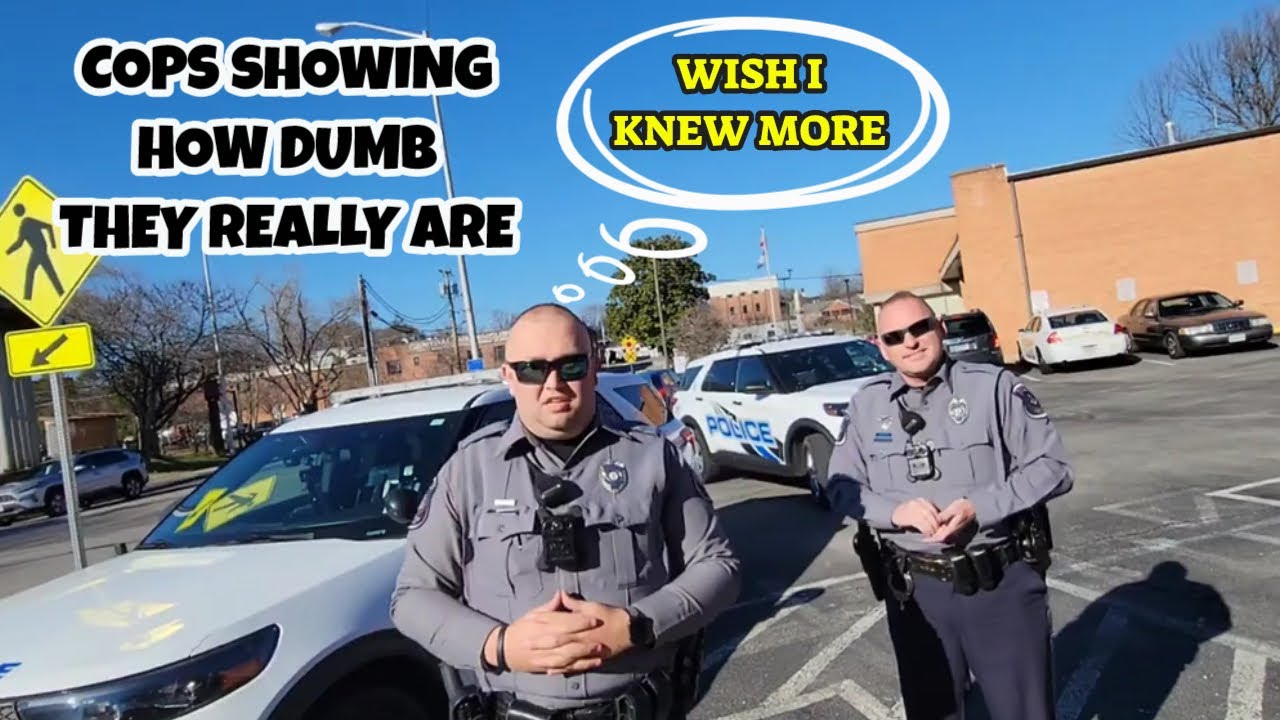 Dumb Cops Don't Know The Law | Cops Get Educated And Owned - YouTube