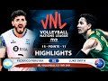 Argentina vs Australia | VNL 2021 | Highlights | Federico Pereyra vs luke Smith