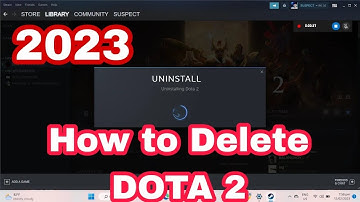 DELETING DOTA 2  |  How to delete  dota 2 2023
