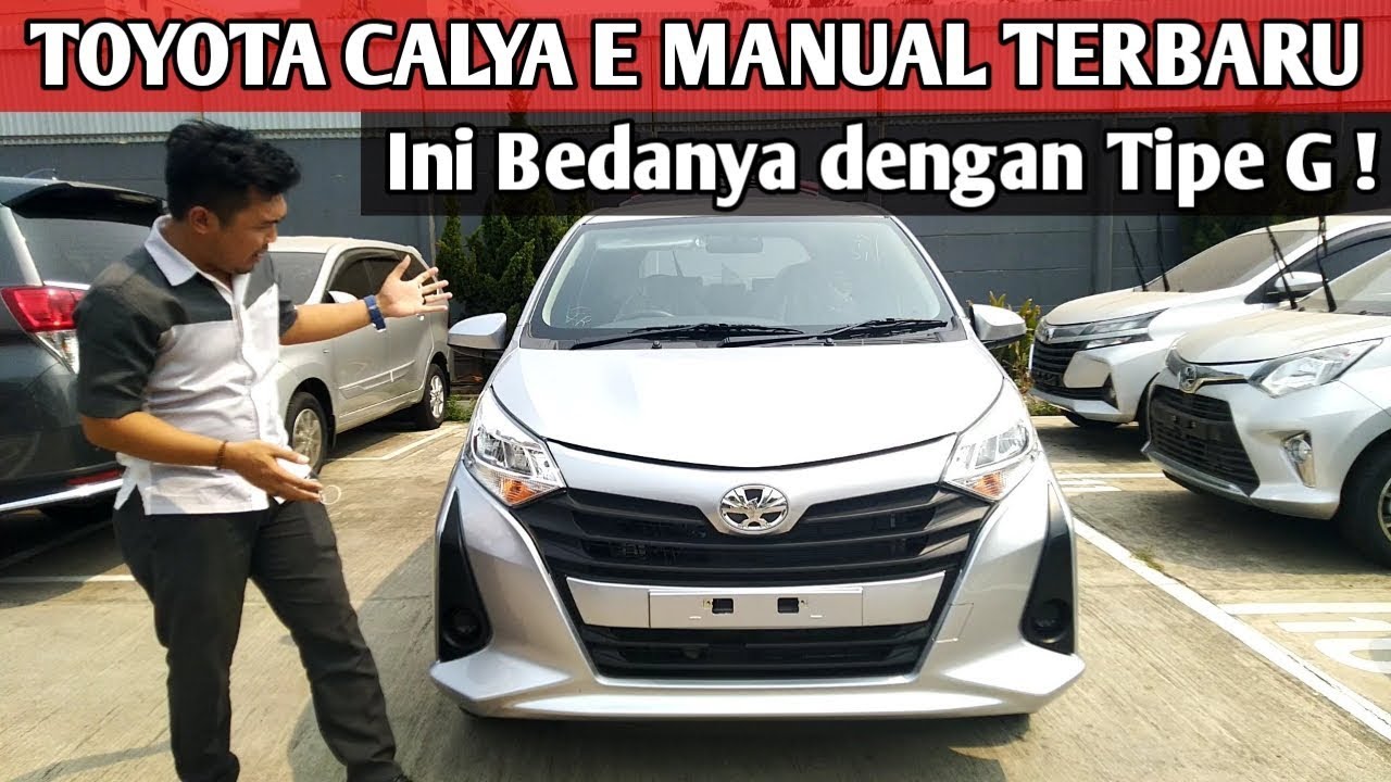 Toyota Calya E Manual Terbaru Youtube