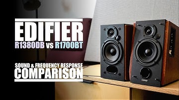 DSAUDIO.review ||  Edifier R1380DB vs Edifier R1700BT  || sound.DEMO