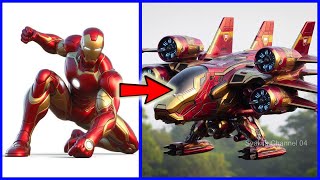 AVENGERS But MILITARY AIRCRAFT 🛦 VENGERS 🔥 All Characters (Marvel & DC) 2024💥