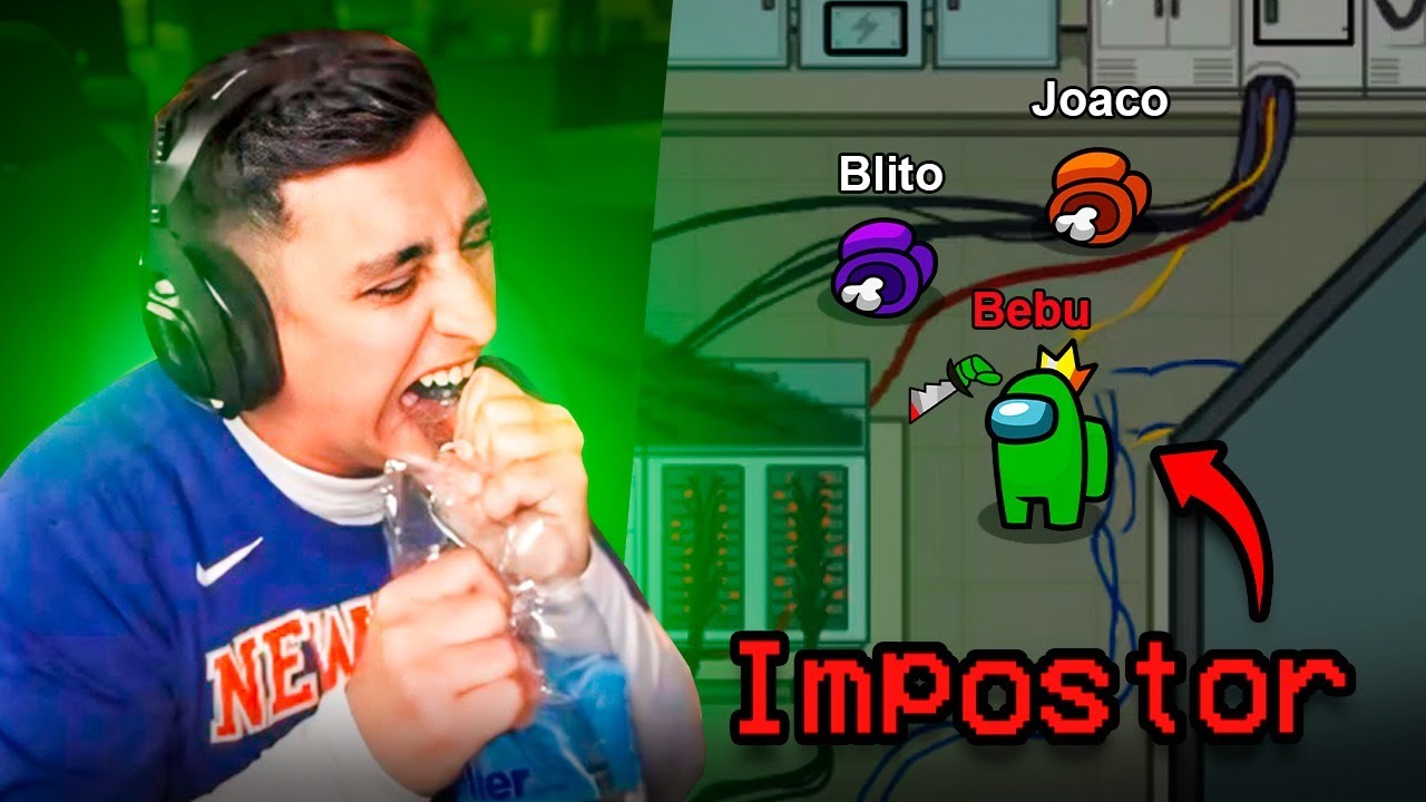 QUIERO SER IMPOSTOR !!! 😡🤬 | Among us con la banda