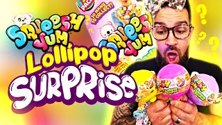 Squeesh yum lollipop surprise unboxing!