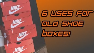 6 ideas i could think of that some you might have fun with if old shoe
boxes lying around, like me... how to hang boxes: https://www.yo...