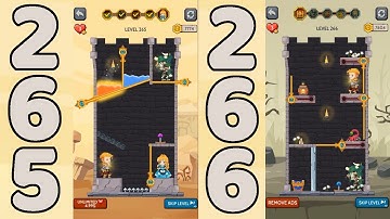 How to Loot - Pin Pull & Hero Rescue Level 265 & 266