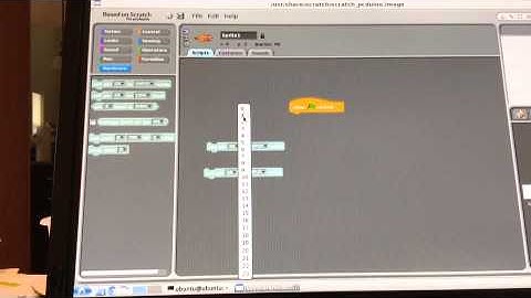Press button to control LED with scratch for pcDuino