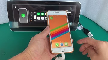 Ugode Qualcomm Android 11 wired Carplay connection demo