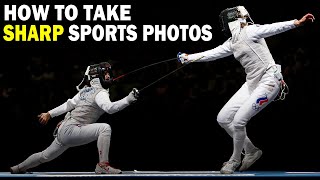 TAKE SHARP SPORTS PHOTOS | Four Tips For Taking Sharper Sports Pictures