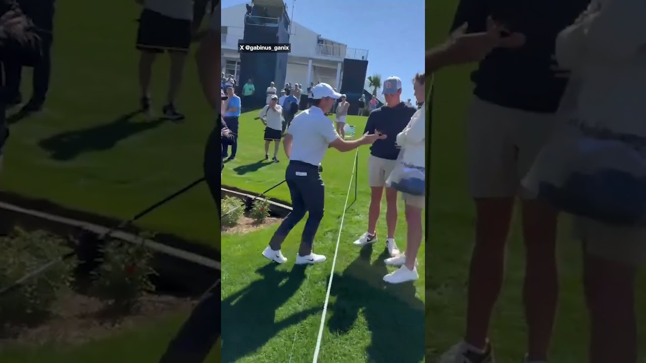 Angry Rory McIlroy Snatches Phone From A Fan At Sawgrass