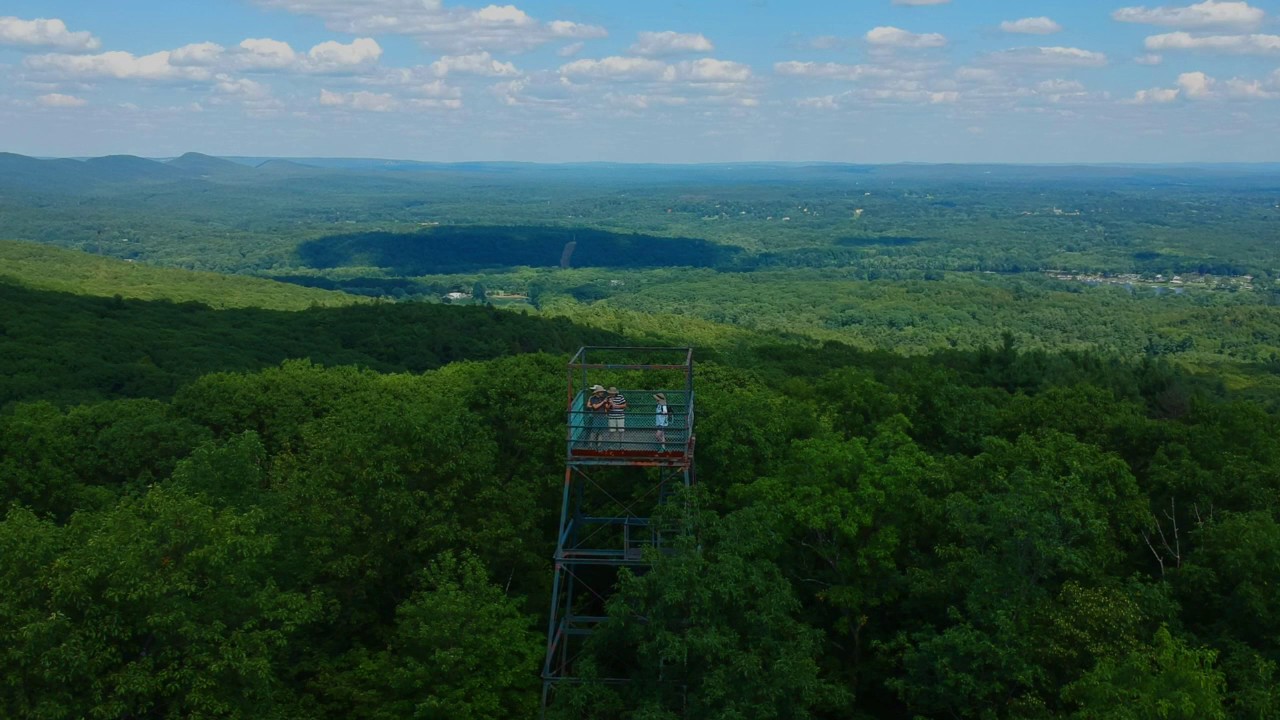 Mount Tom Goat peak lookout drone footage YouTube