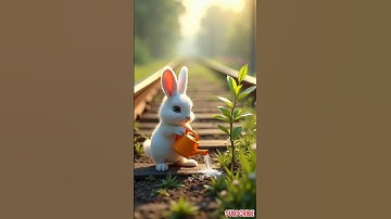 A Rabbit’s Mango Tree & The Train | Sad Emotional Story | cartoon story
