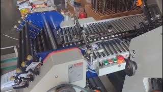 570mm width 3 z fold and 1 cross fold AOQI Paper Leaflet folding machine