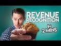 Revenue recognition principle in two minutes