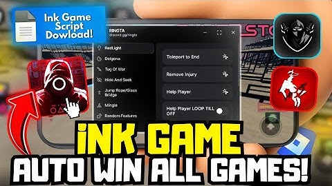 Ink Game Script *NO KEY* - No Ban, Auto Jump Rope, Glass Vision, Kill Aura, Auto Dalgona & Seek!!