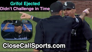 Famous E101 - Pedro Grifol Ejected After Umpires Denied Replay Because Chicago Didn't Challenge in Time Profile