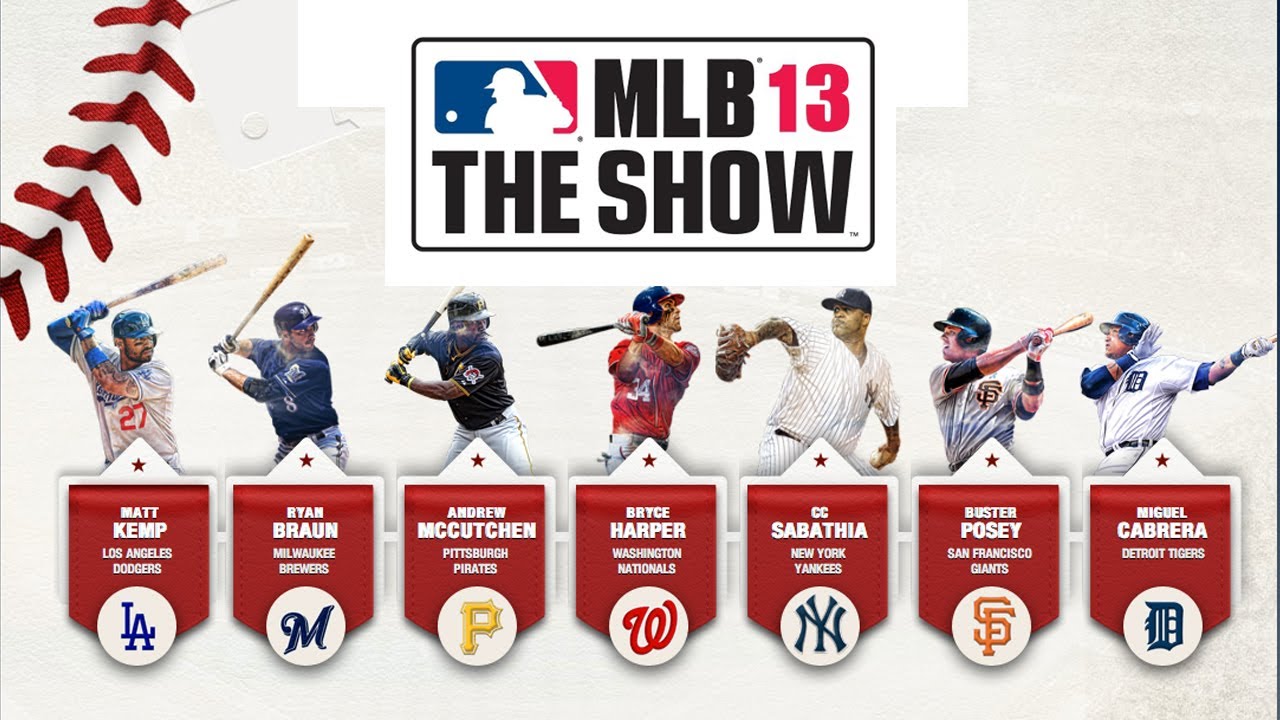 MLB 13 The Show Final Cover Candidates Vote January 7 YouTube