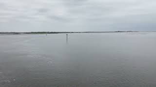Little River Inlet sandbar at low tide 5/24/2022