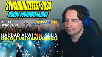 NON STOP! Rindu Muhammadku di Synchronizefest 2024 (Feat. Sulis) Reaction