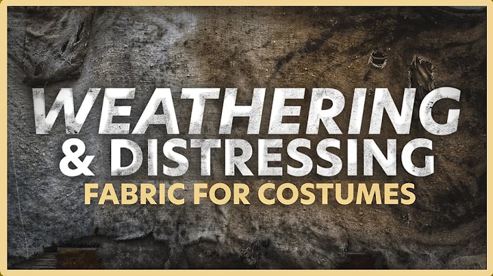 Weathering & Distressing Fabric - Make Your Costumes Look Dirty!