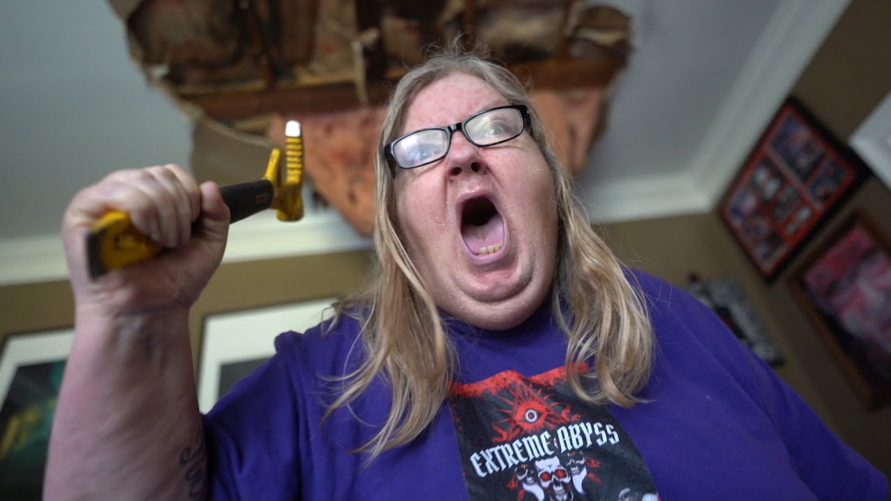 TINA STOLE GRANDPA’S HAMMER