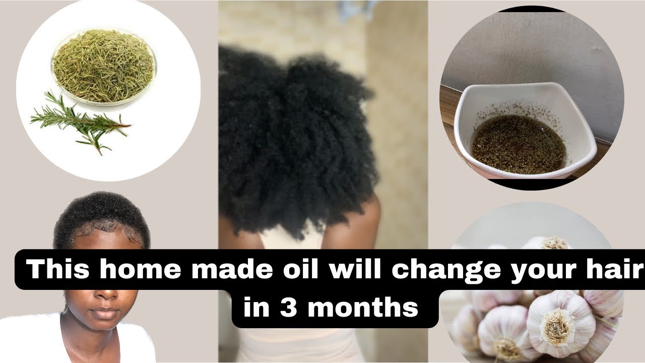THE FASTEST AND CHEAPEST HAIR GROWTH OIL/ HOME MADE HAIR GROWTH OIL