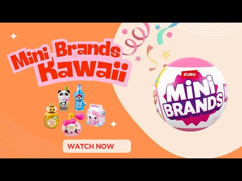 Unboxing the CUTEST Mini Brands Kawaii Capsule + Collection Showcase