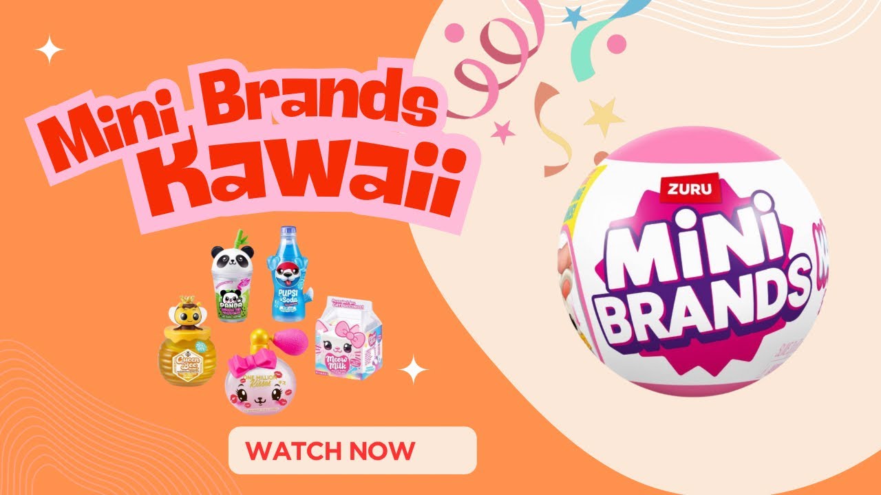 Unboxing the CUTEST Mini Brands Kawaii Capsule + Collection Showcase