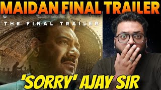 Maidaan Final Trailer Review In Hindi | Ajay Devgn | Priyamani | 10 Apr | Amit S | Boney