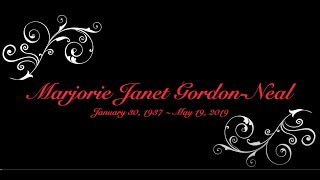 Marjorie Gordon-Neal - Memorial Video