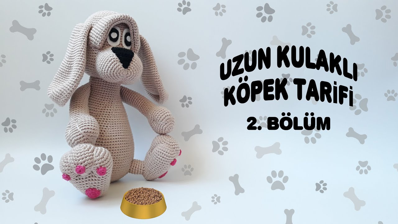 Uzun Kulaklı Köpek Tarifi 2. Bölüm Kafa ve Burun Yapımı