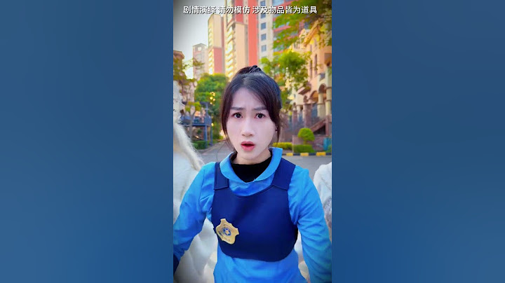 Male and female police officers fight#Short #Officer Rabbit #angel