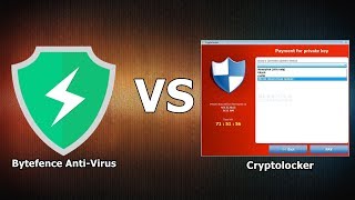 Bytefence VS Cryptolocker {A-V Test #10}