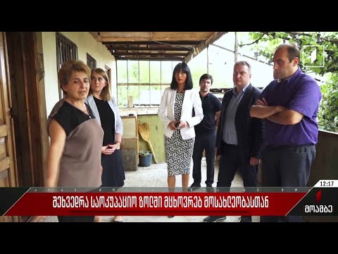 შეხვედრა საოკუპაციო ზოლში მცხოვრებ მოსახლეობასთან