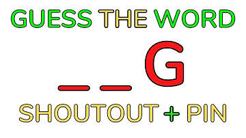 Comment the word Get a shoutout