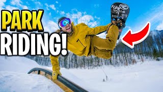 Snowboarding Park Compilation 2024 | Snowboarding Days