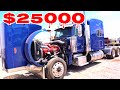 TRUCK AND TRAILER AUCTION  2017 PETERBELT* landstar owner operator* trucker life