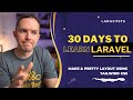 30 days to learn laravel ep 04  make a pretty layout using tailwind css