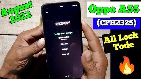 OPPO A55 (CPH2325) Hard Reset || All Type Pin, Password, Pattern Lock Kaise Tode 100% | August 2022