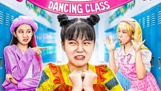 Don't Feel Jealous With Me! My First Day At Dance Class - Funny Stories About Baby Doll Family