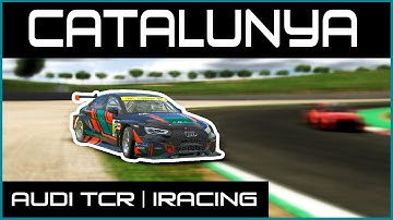 iRacing | Audi RS 3 LMS TCR at Circuit de Barcelona Catalunya [VR]