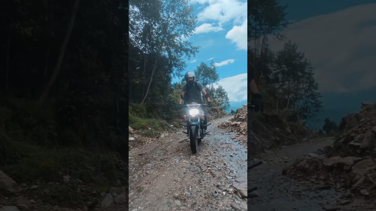 ride with nature #newmusic #travel #nepal #shorts #reels #rider #new