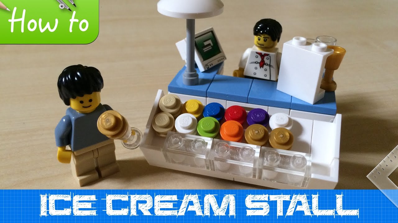 lego ice cream stand