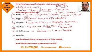 96. Bi̇ri̇nci̇ Dünya Savaşinda Gi̇zli̇ Antlaşmalar - Ösym Ne Sorar