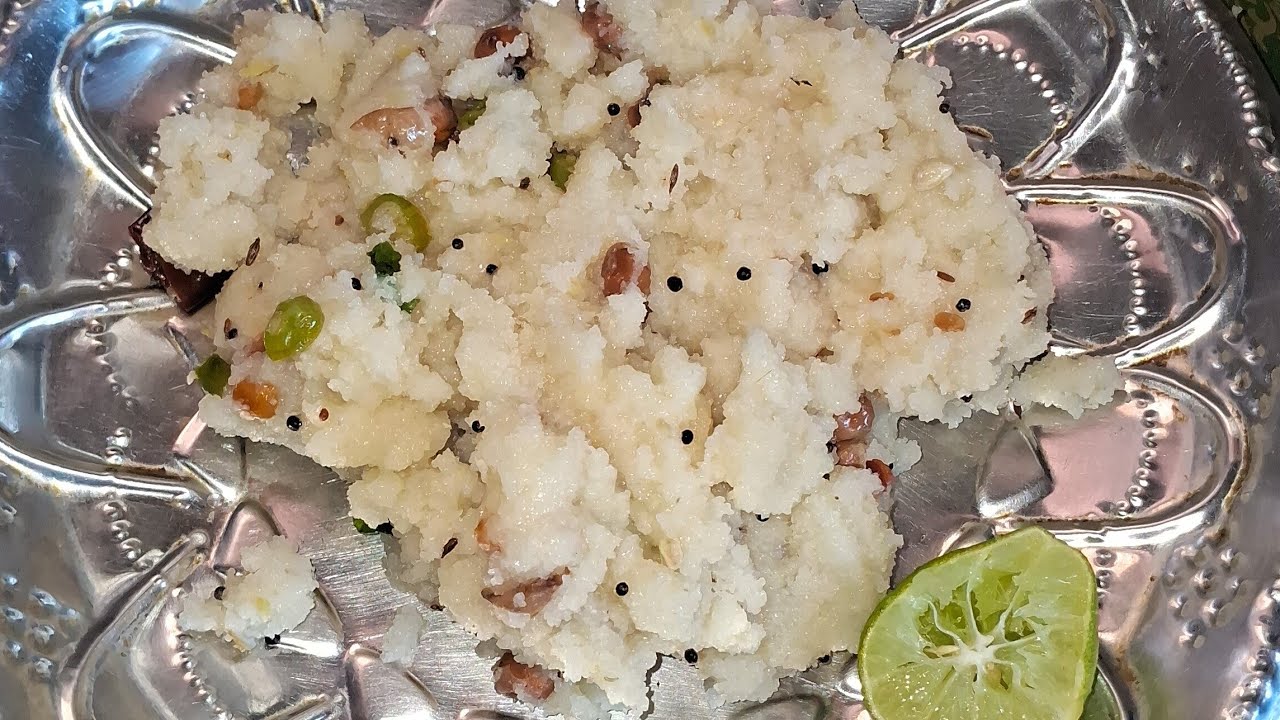 Srinivasa creations  is live  lemon upma 👌