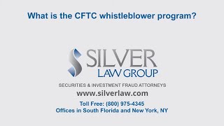 What is the CFTC whistleblower program?