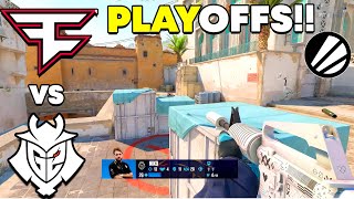 PLAYOFFS!! - G2 vs FaZe \/ Vitality vs HEROIC - HIGHLIGHTS - IEM Dallas 2024 | CS2